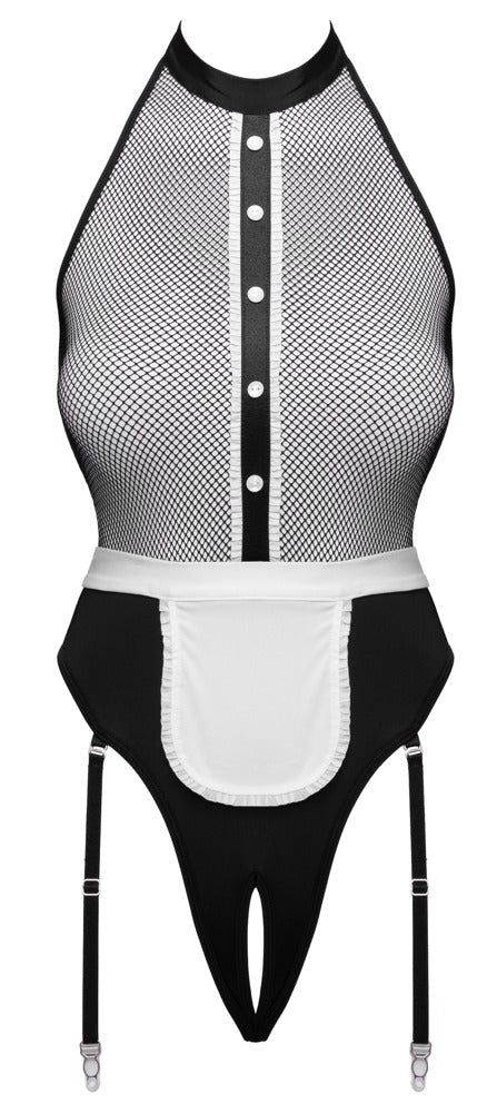 Cottelli COSTUMES ouvert maid-body med forklæde
