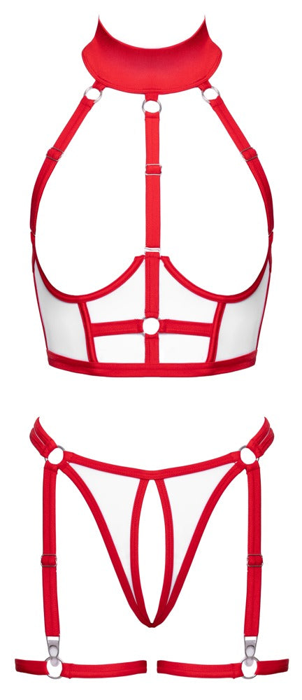 Cottelli COSTUMES Nurse Look Crotchless Sæt - EternaNordic