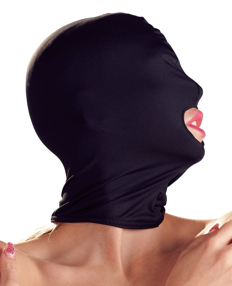 Bad Kitty Tight‑Fitting Head Mask – Stretch Material with Mouth Opening