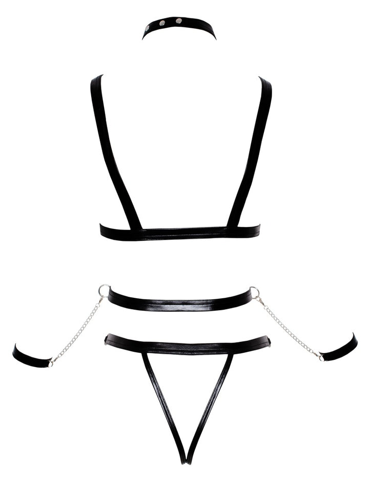 Forførende Harness Body med Håndjern