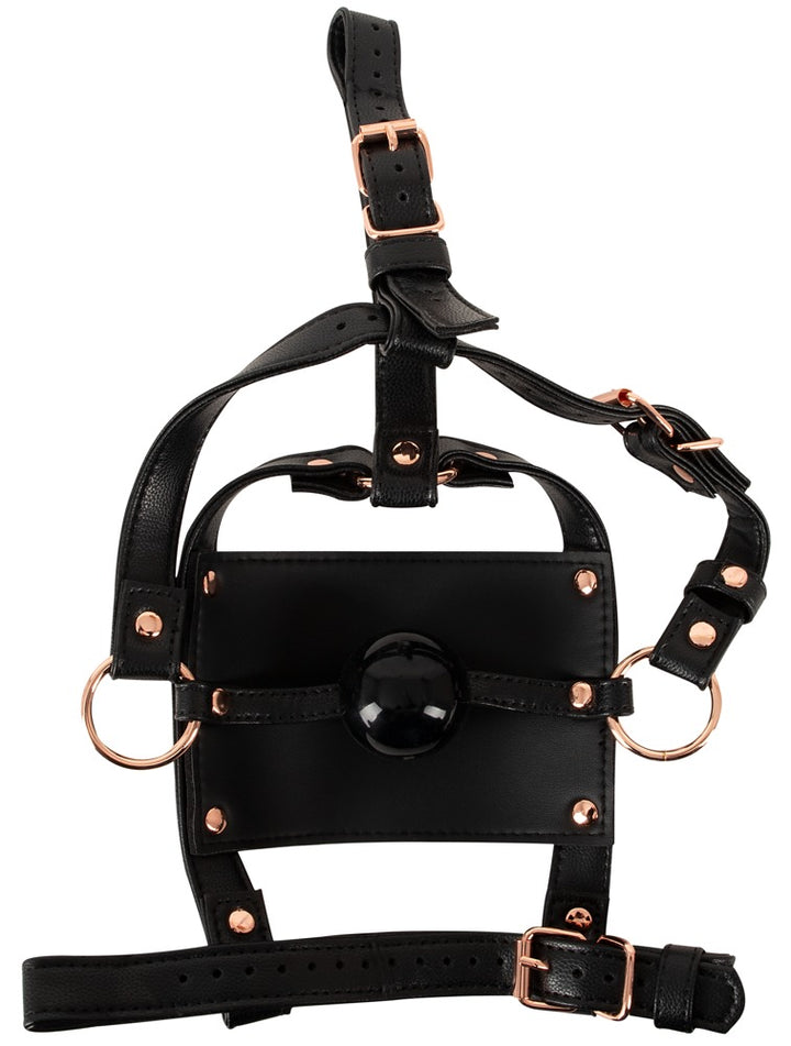 Justerbart Head Harness med Ball Gag