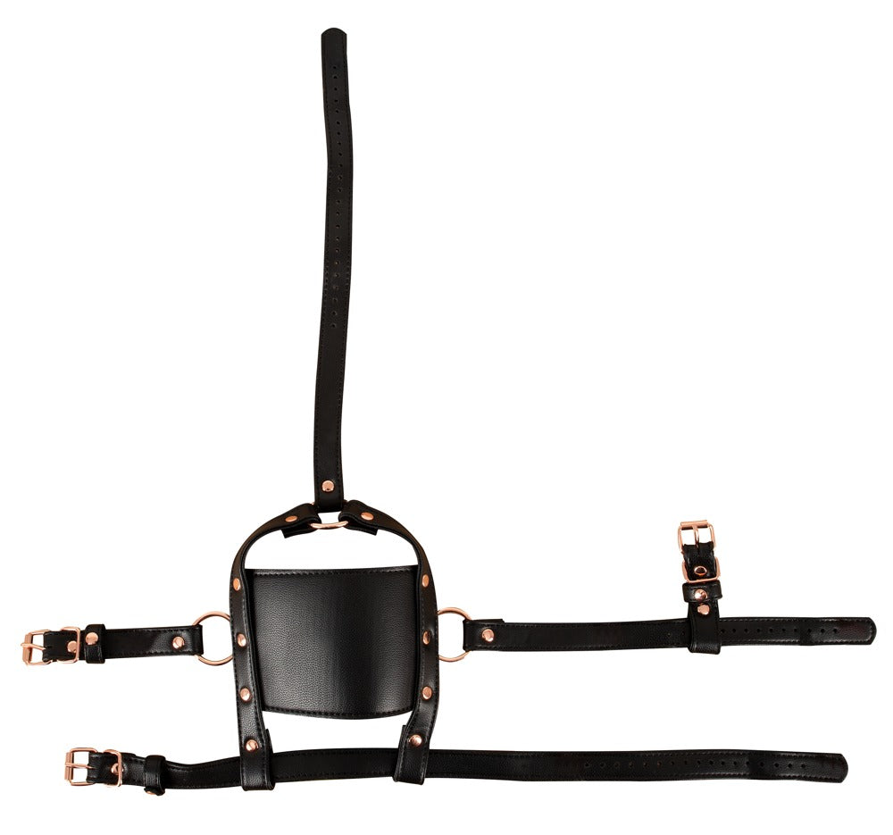 Justerbart Head Harness med Ball Gag