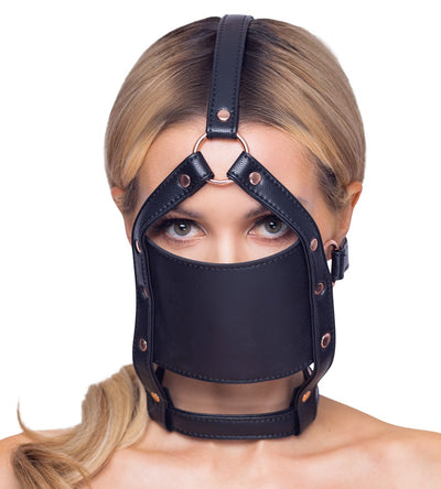 Justerbart Head Harness med Ball Gag