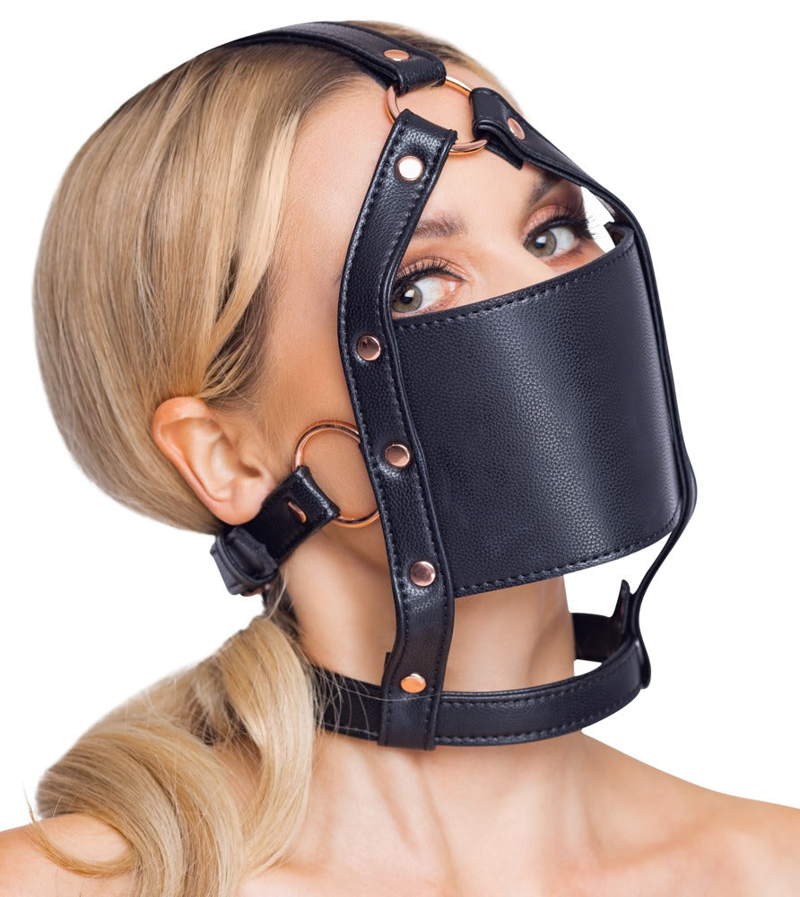 Justerbart Head Harness med Ball Gag