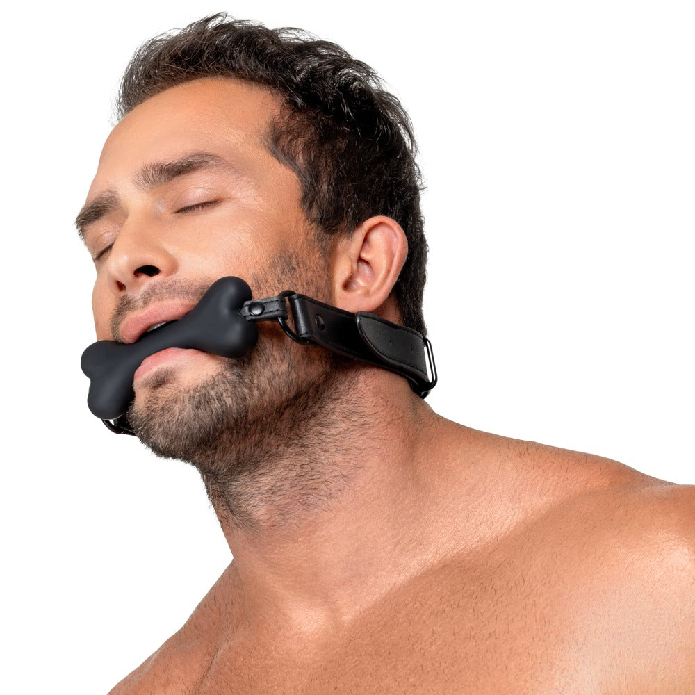 Bad Kitty Dog Bone Gag i Silikone