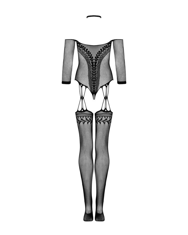 Floral Bodystocking – Sensuel Én-Piece Elegance