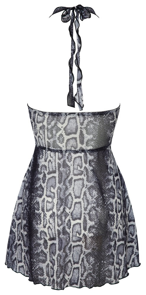 Snakeskin Mini Kjole