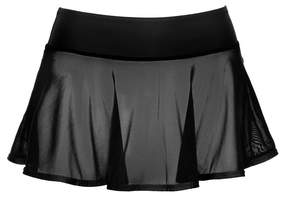 Transparent Powernet Mini Skirt – Cottelli PARTY