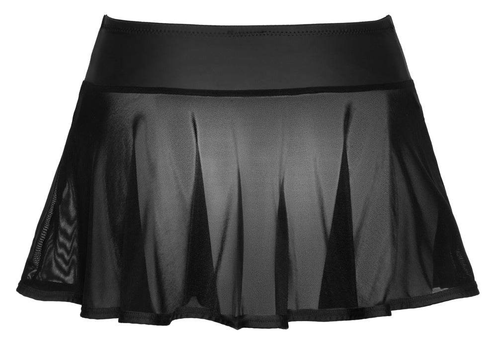 Transparent Powernet Mini Skirt – Cottelli PARTY