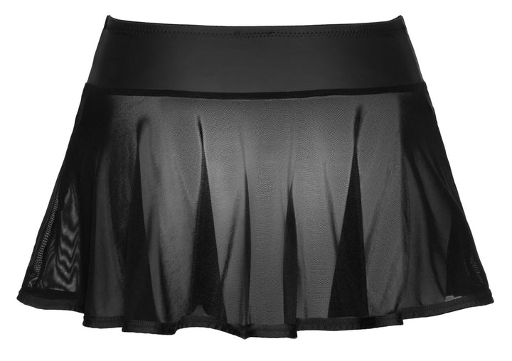 Transparent Powernet Mini Skirt – Cottelli PARTY