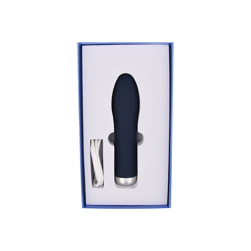 Diskret USB-opladelig vibrator til målrettet stimulation