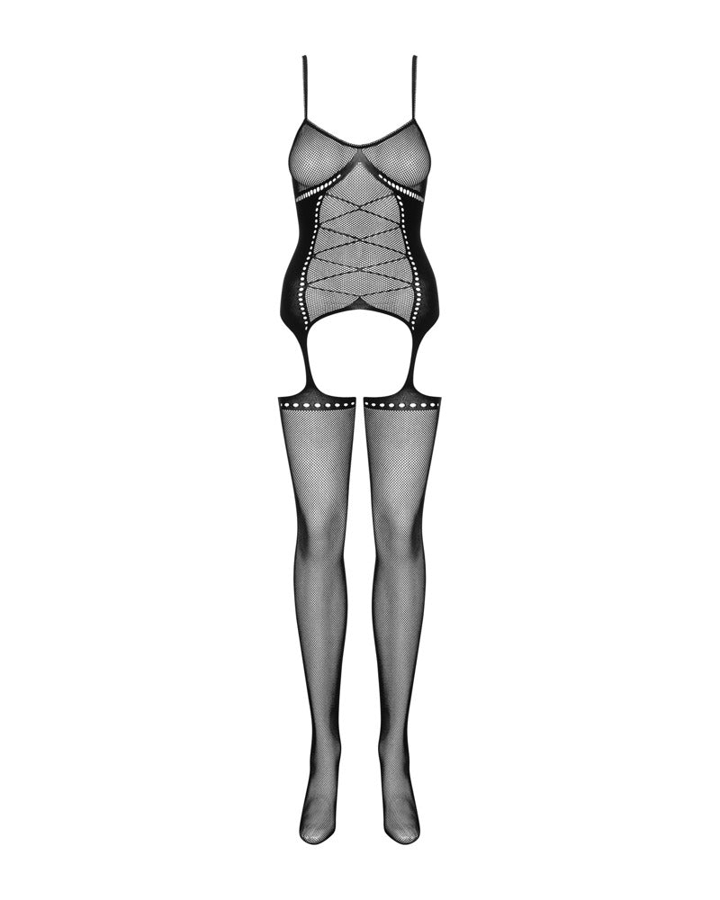 One-piece bodystocking i 90% polyamid og 10% spandex