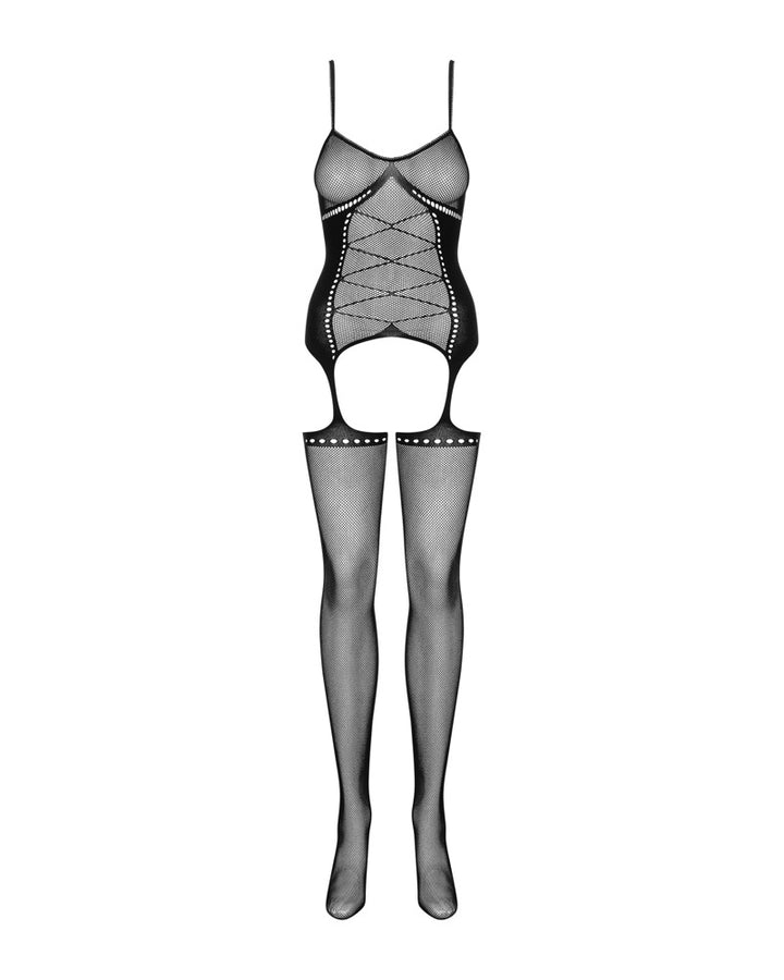 One-piece bodystocking i 90% polyamid og 10% spandex