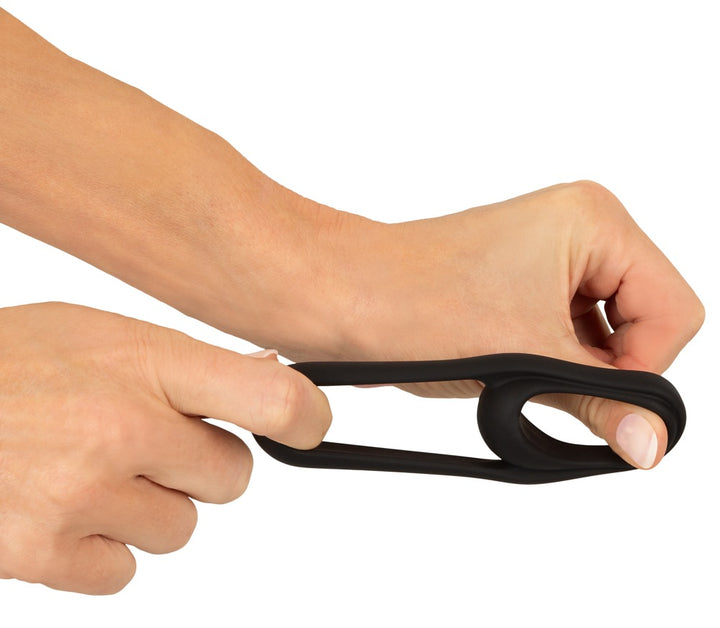 Erecto – Cock & Ball Ring i Liquid Silicone (Droplet Design & Fleksibel)