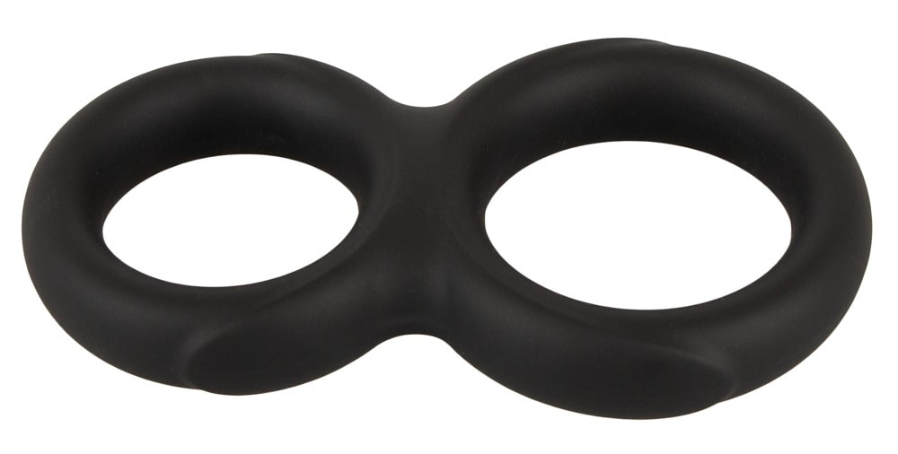 Erecto – Double Cock Ring i Liquid Silicone (Fleksibel & Støttende)