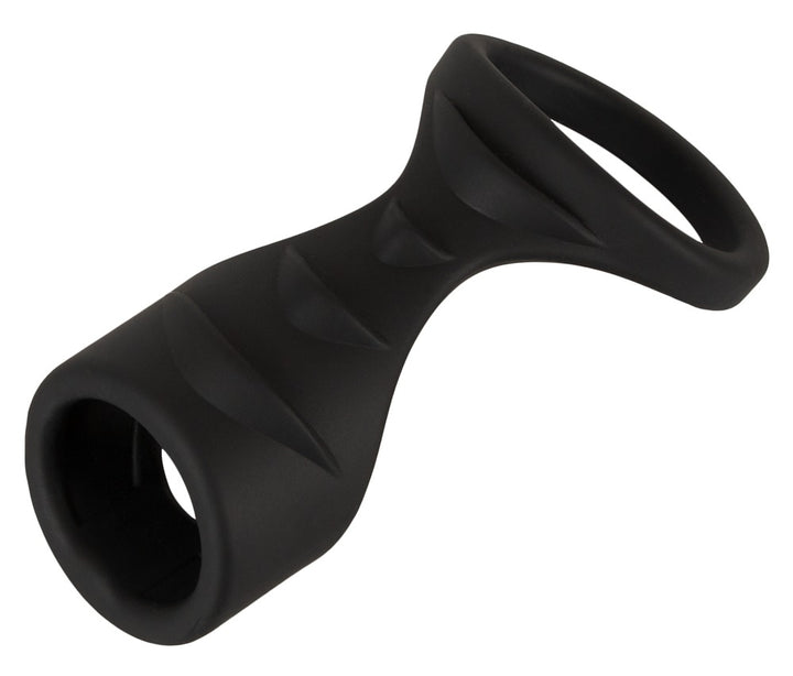 Erecto – Cock Sleeve med Ball Ring i Liquid Silicone (Struktureret & Fleksibel)
