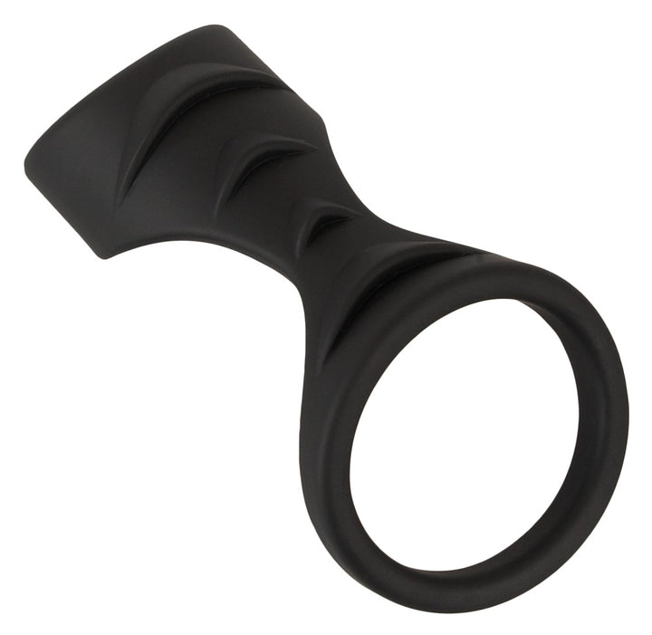 Erecto – Cock Sleeve med Ball Ring i Liquid Silicone (Struktureret & Fleksibel)