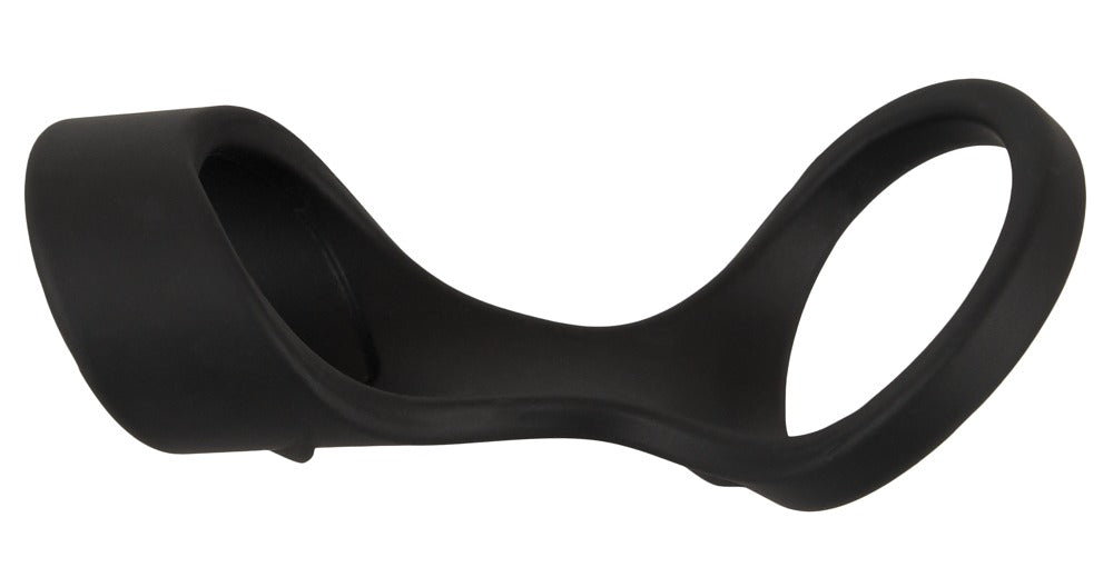 Erecto – Cock Sleeve med Ball Ring i Liquid Silicone (Struktureret & Fleksibel)