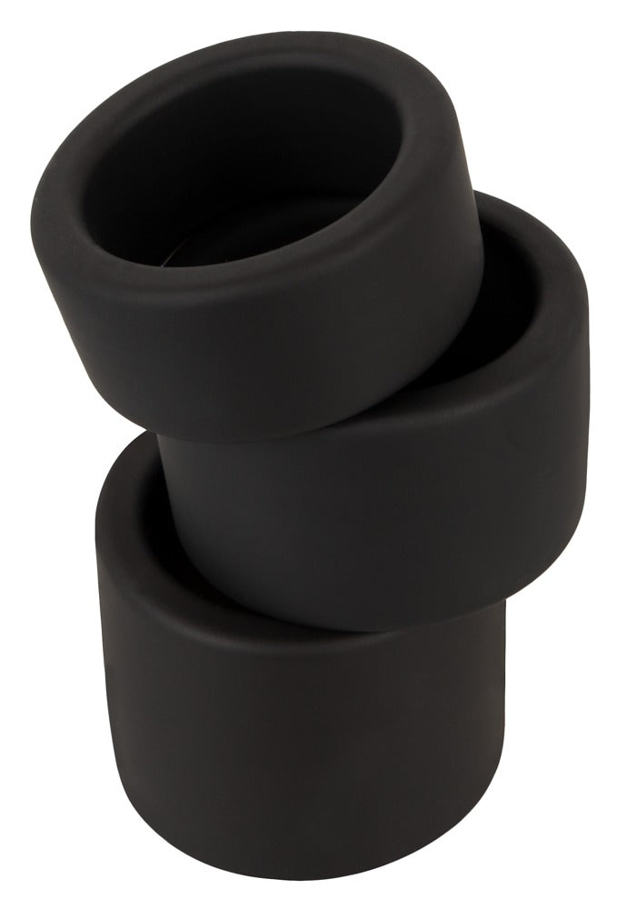 Erecto – 3-delt Ball Stretcher Sæt i Liquid Silicone (Fleksibelt & Intensivt)