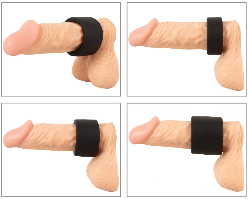 Erecto – 3-delt Ball Stretcher Sæt i Liquid Silicone (Fleksibelt & Intensivt)