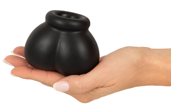 Erecto – Ball Bag med Integreret Ball Ring i Liquid Silicone (Anatomisk & Fleksibel)