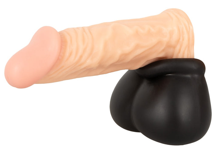 Erecto – Ball Bag med Integreret Ball Ring i Liquid Silicone (Anatomisk & Fleksibel)