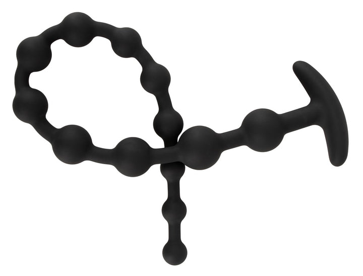 Black Velvets anal beads 50 cm – 13 progressive silikonekugler