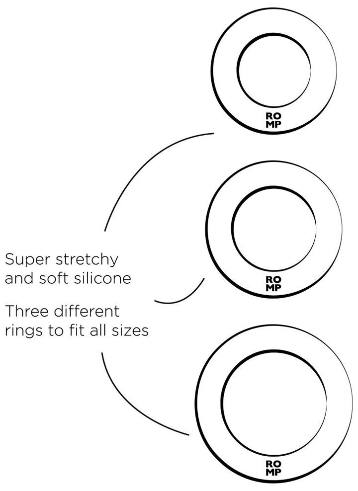 Remix Trio Silikone Ring Sæt – ROMP