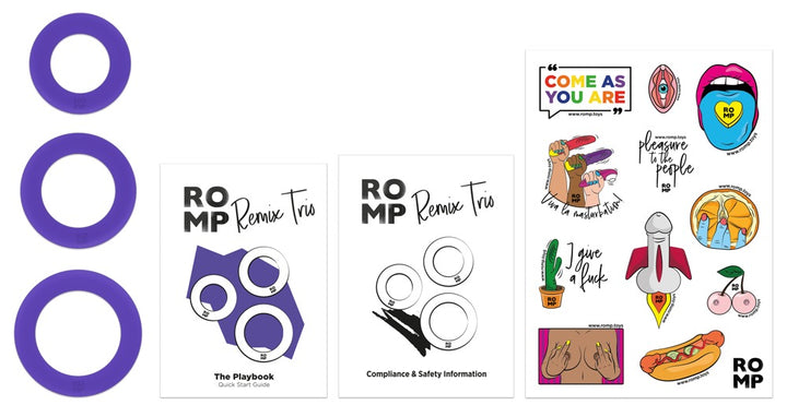 Remix Trio Silikone Ring Sæt – ROMP