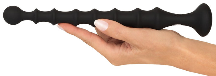 Magic Anal Wand No. 2 med markant rillet struktur og gradvis diameter