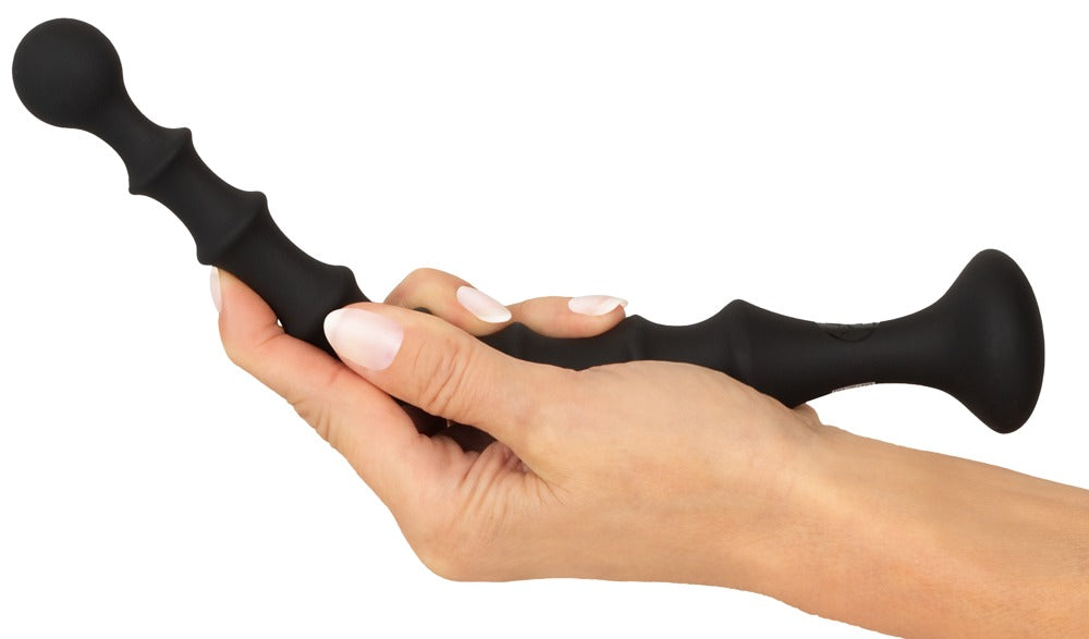Magic Anal Wand No. 2 sort fleksibel analstav i silikone