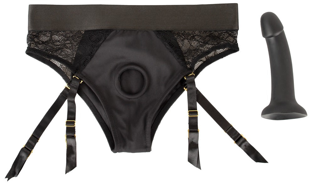 You2Toys Strap-On Briefs med Dildo – blonde briefs med aftagelig silikone dildo