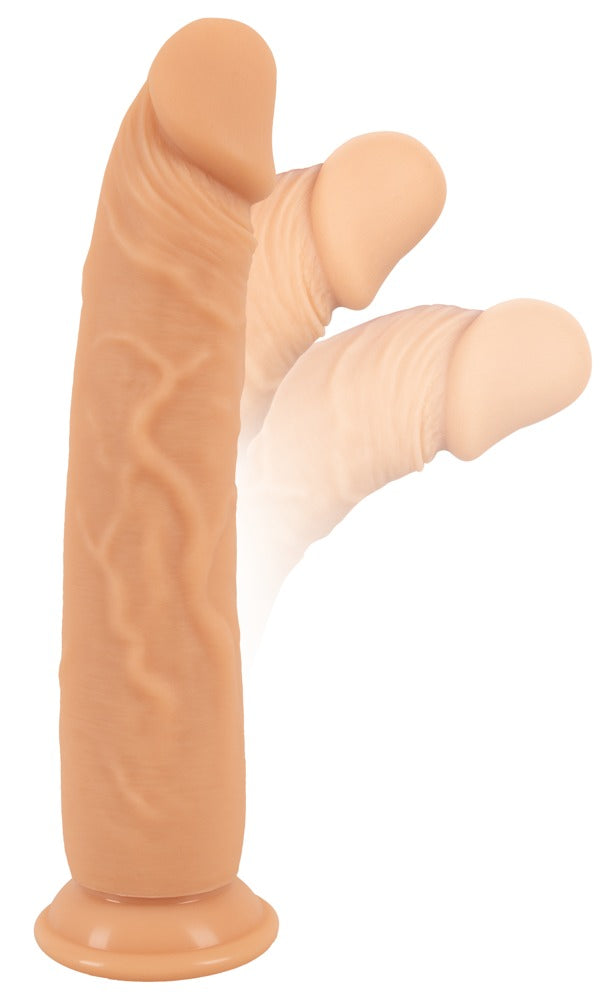 European Lover Silicone dildo med 21 cm insertionslængde og 4,5 cm diameter