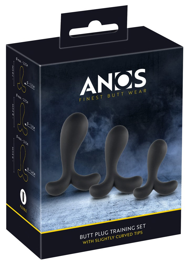 ANOS 3‑Piece Butt Plug Training Set