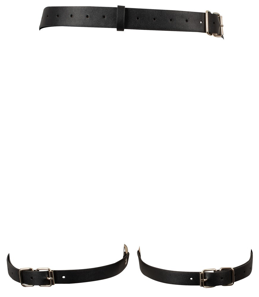 Bad Kitty Body Harness med Cuffs - EternaNordic