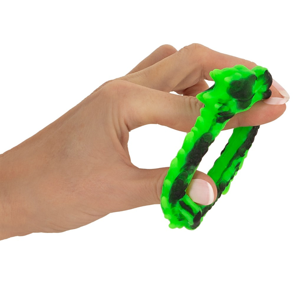 Beasty Cocks Dragon Loop cock ring i Liquid Silicone med dragon-design