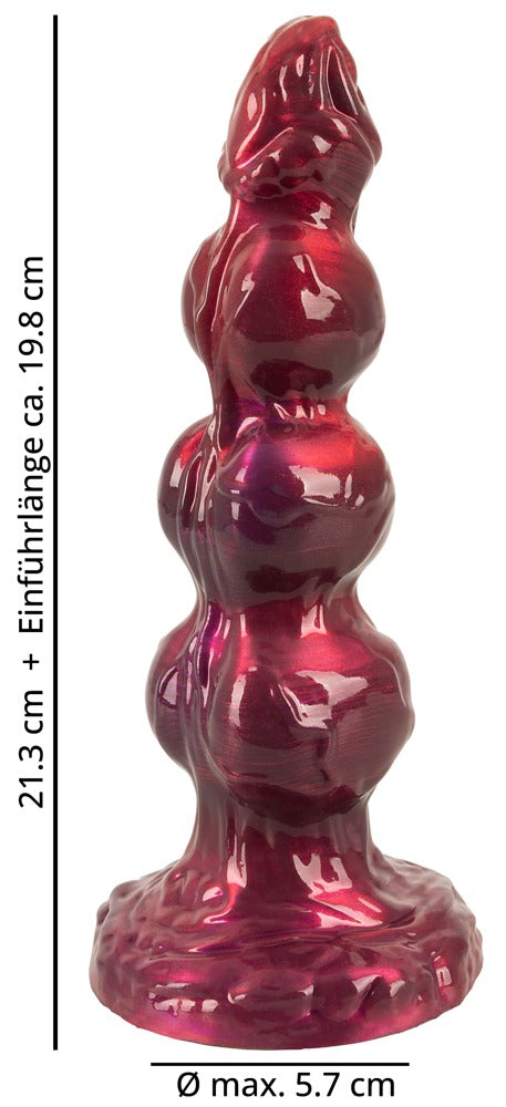 Beasty Cocks Werewolf Willie Fantasy Dildo med Sugekop