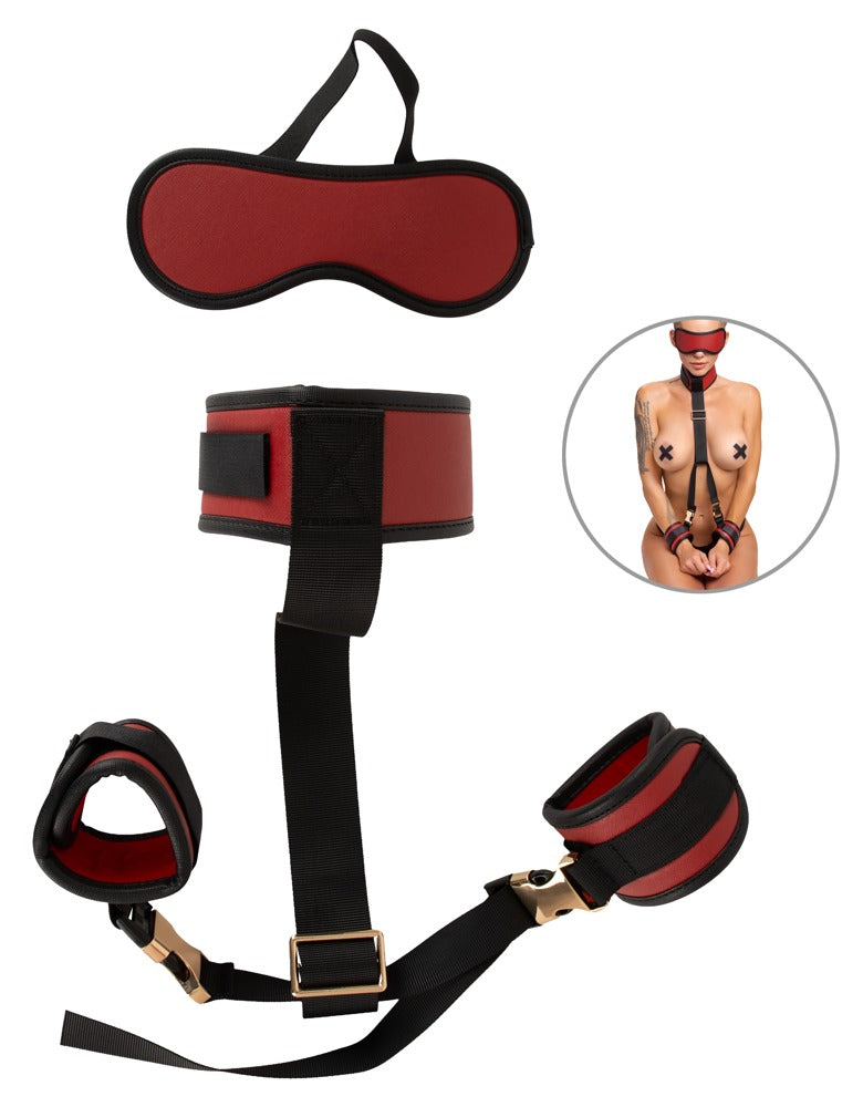 Bad Kitty Neck to Wrist Bondage Set - EternaNordic