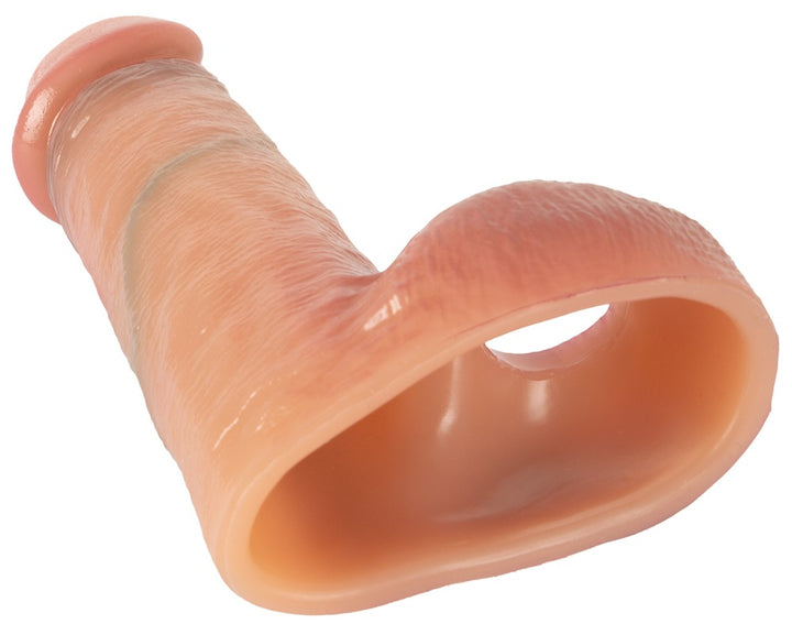 RealSleeve Intense – Cock &amp; Ball Sleeve i Silikone
