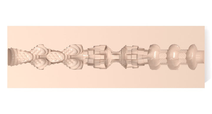 Fleshlight Kayley Gunner Fully Loaded – realistisk masturbator med tekstureret sleeve