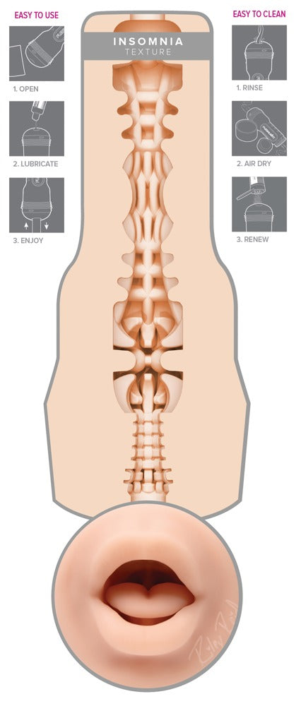 Riley Reid Insomnia (Mouth) Masturbator – Fleshlight