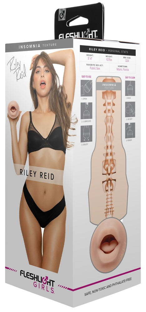 Riley Reid Insomnia (Mouth) Masturbator – Fleshlight