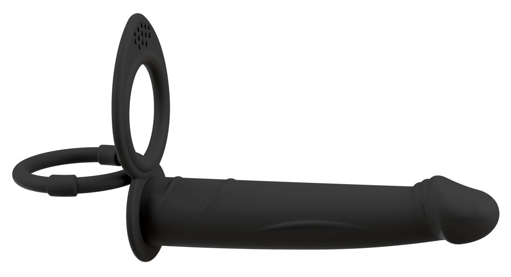 Tæt-Siddende Vibro-Combo til Hed Dobbel Penetration