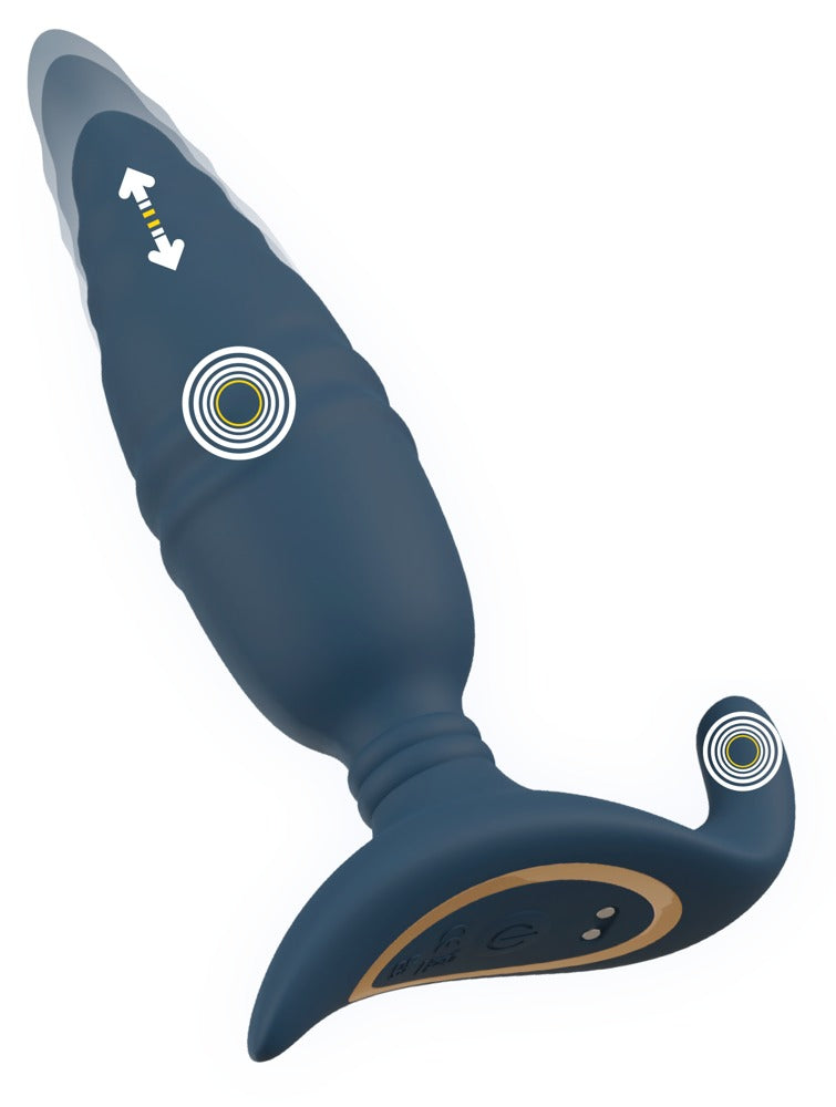 Thrusting & Vibration for Intens Anal Stimulation