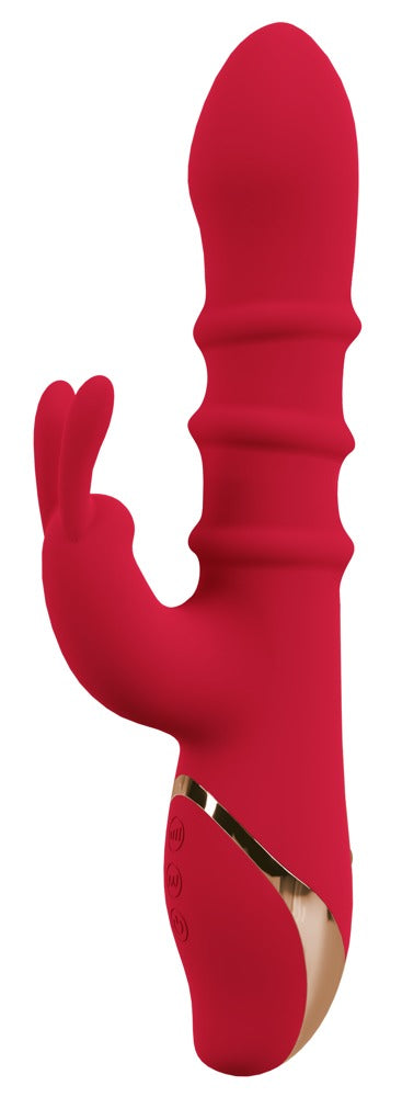 Rabbit Vibrator med 3 Massage-Ringe – Intens Dobbelt Stimulation