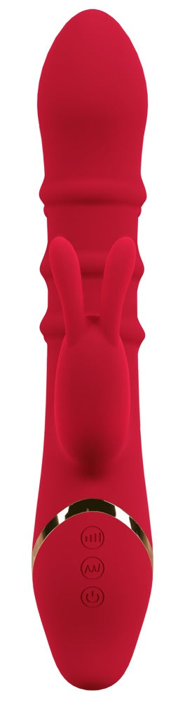 Rabbit Vibrator med 3 Massage-Ringe – Intens Dobbelt Stimulation
