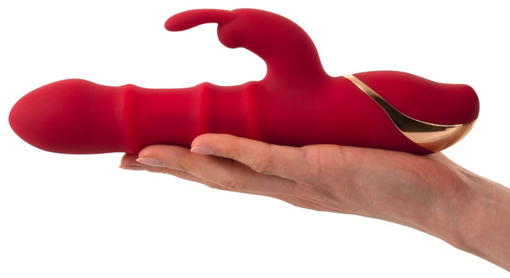 Rabbit Vibrator med 3 Massage-Ringe – Intens Dobbelt Stimulation