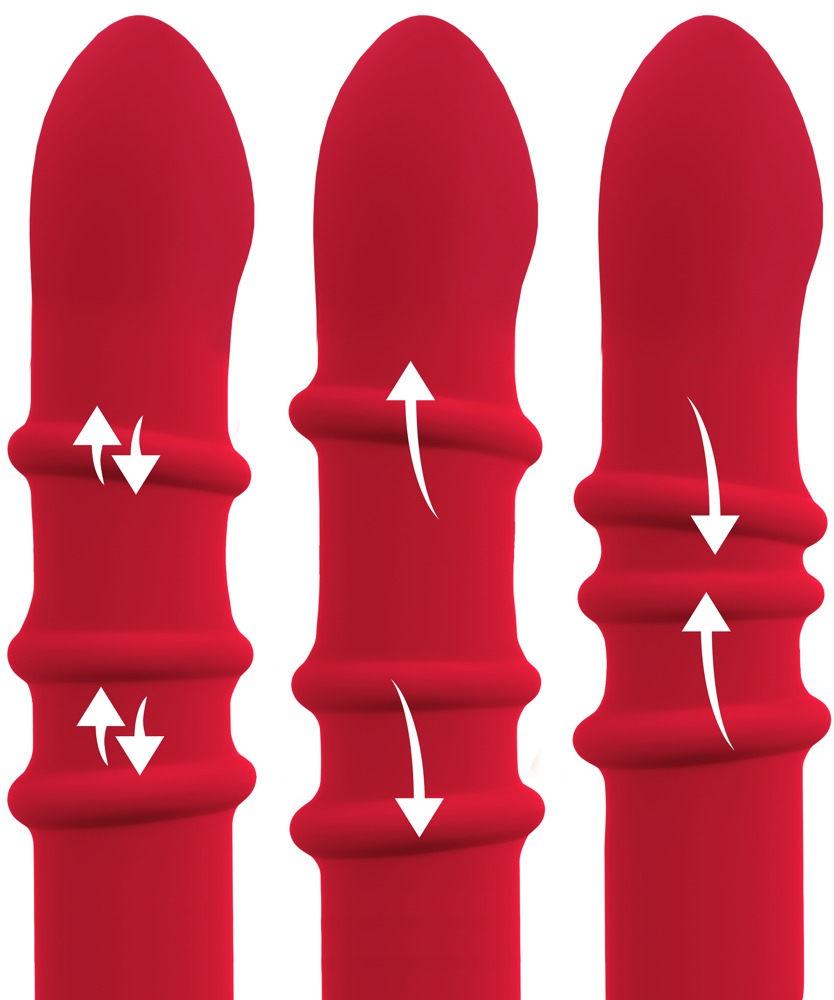 Rabbit Vibrator med 3 Massage-Ringe – Intens Dobbelt Stimulation