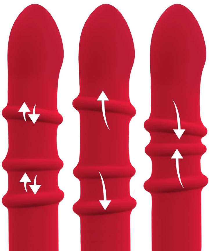 Rabbit Vibrator med 3 Massage-Ringe – Intens Dobbelt Stimulation