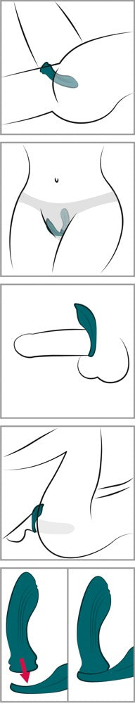 RC 3-in-1 Vibrator – Tre Pleasure-Oplevelser i Ét Legetøj